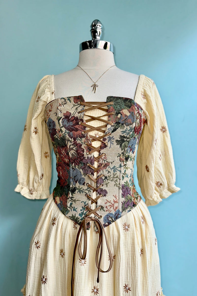 Tapestry Corset Top – Modern Millie
