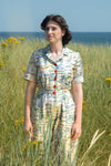 Ivory Lighthouse Francesca Long Jumpsuit by Palava
