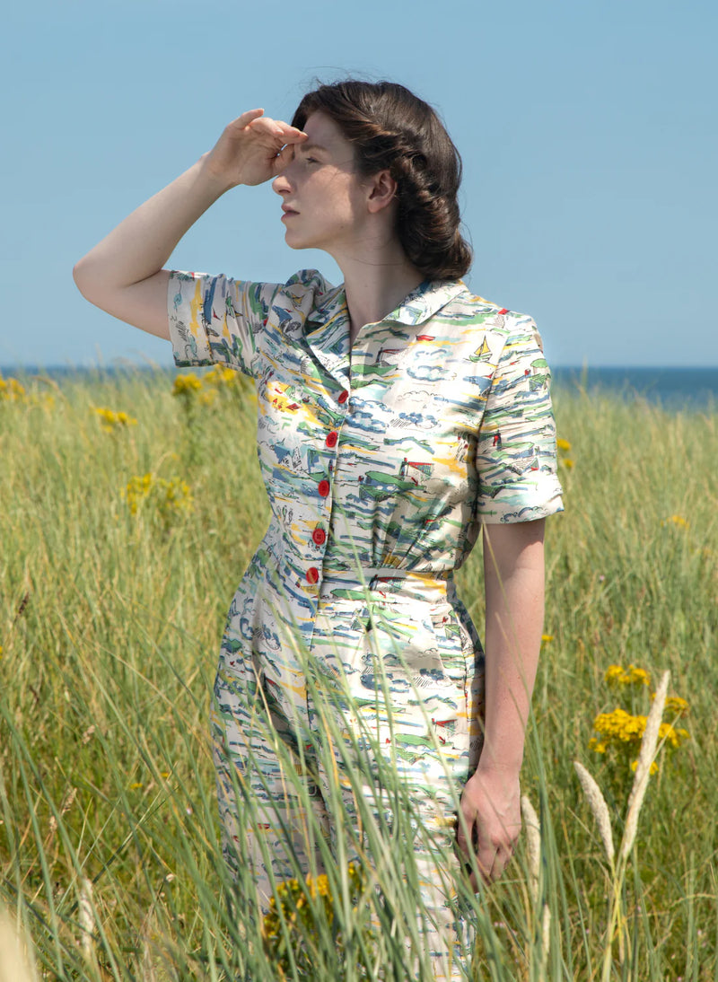 Ivory Lighthouse Francesca Long Jumpsuit by Palava