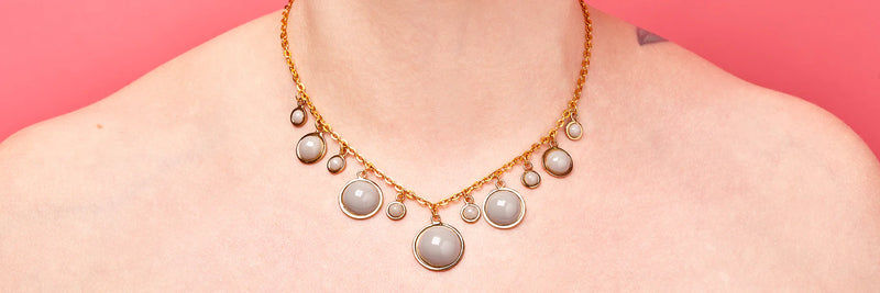 Smoky Necklace by Splendette