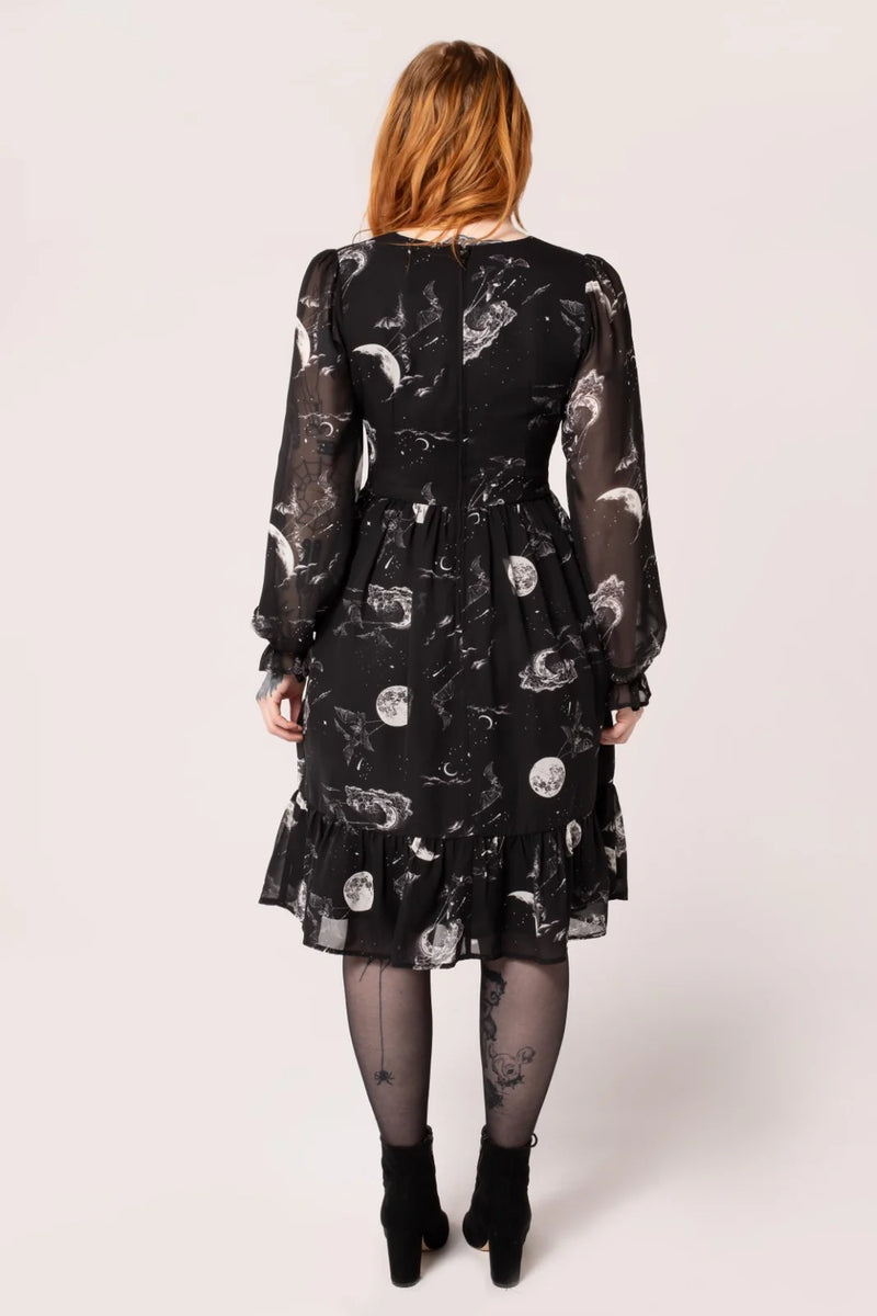 Over the Moon Dress by Hell Bunny