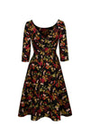 Edwina Autumn Dress by Hell Bunny