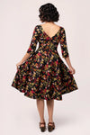 Edwina Autumn Dress by Hell Bunny