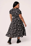 Anatomy Midi Dress by Hell Bunny