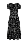 Anatomy Midi Dress by Hell Bunny