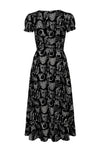 Anatomy Midi Dress by Hell Bunny
