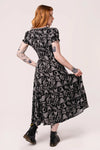 Anatomy Midi Dress by Hell Bunny