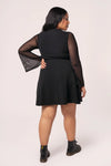 Bell Sleeve Russula Dress by Hell Bunny