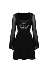 Bell Sleeve Russula Dress by Hell Bunny
