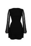 Bell Sleeve Russula Dress by Hell Bunny