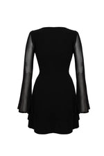 Bell Sleeve Russula Dress by Hell Bunny