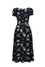Moonlit Midi Dress by Hell Bunny