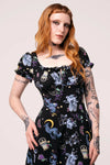 Moonlit Midi Dress by Hell Bunny