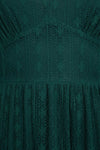 Green Lace Rhianne Midi Dress by Hell Bunny