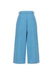 Cropped Chambray Rylee Culotte Pants by Hell Bunny