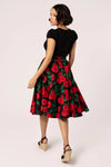 Dolce Vita Circle Skirt by Hell Bunny