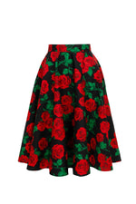 Dolce Vita Circle Skirt by Hell Bunny