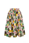 Benita Tropical 50's Skirt by Hell Bunny