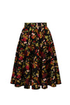 Edwina Autumn Skirt by Hell Bunny