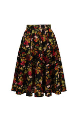 Edwina Autumn Skirt by Hell Bunny