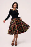 Edwina Autumn Skirt by Hell Bunny