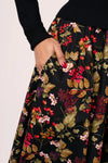 Edwina Autumn Skirt by Hell Bunny