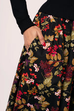 Edwina Autumn Skirt by Hell Bunny