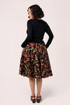 Edwina Autumn Skirt by Hell Bunny