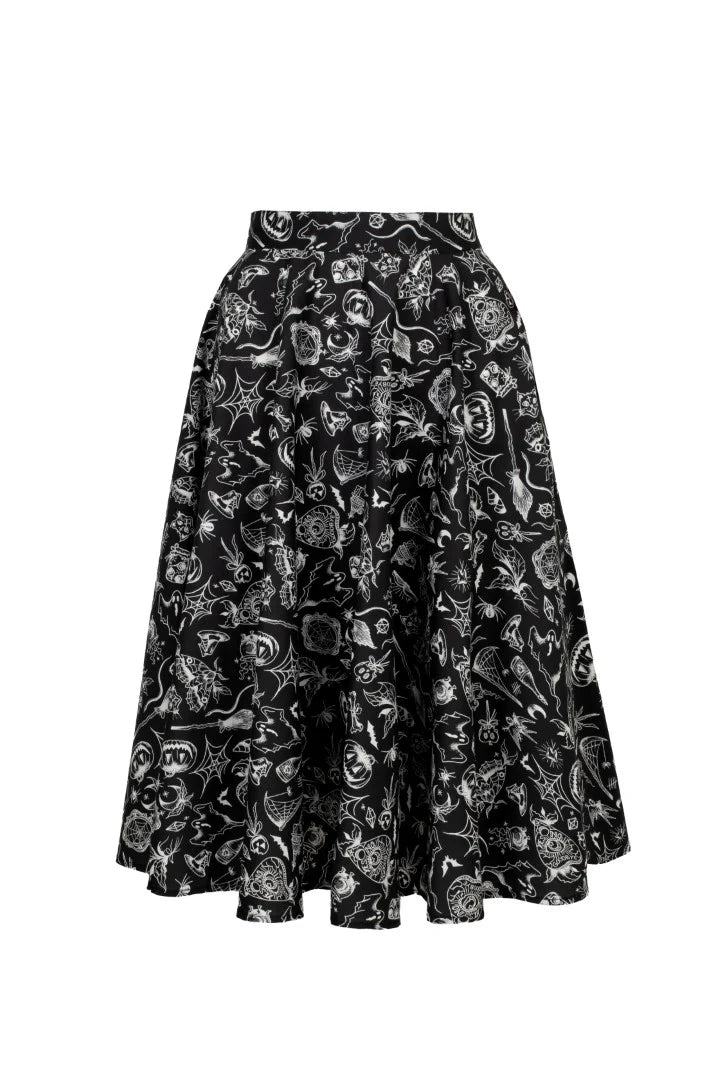 Mischief Skirt by Hell Bunny