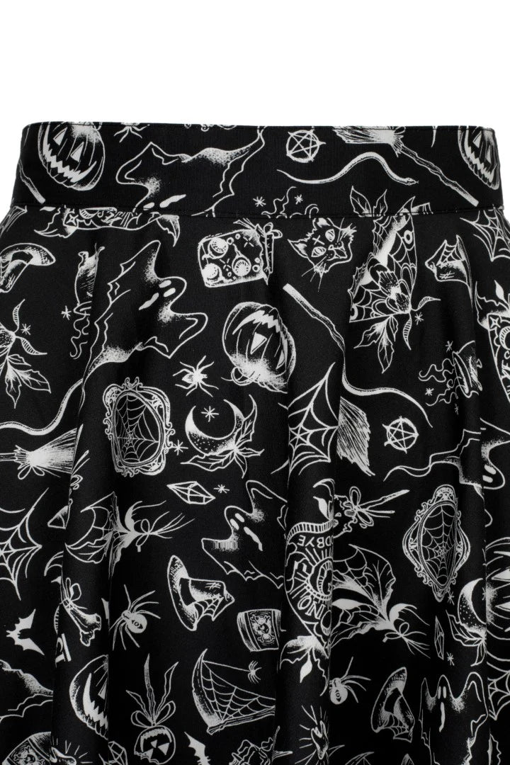 Mischief Skirt by Hell Bunny
