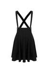Lois Mini Suspender Skirt by Hell Bunny