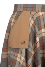 Plaid Joseline Skirt by Hell Bunny