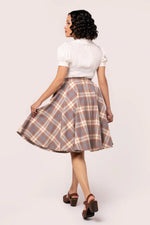Plaid Joseline Skirt by Hell Bunny