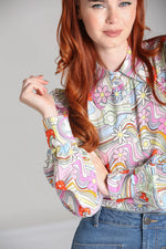 Happy Daze Blouse by Hell Bunny