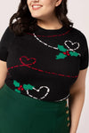 Holiday Angelica Sweater by Hell Bunny