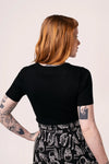 Cobweb Pullover Sweater Knit Top by Hell Bunny