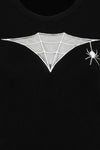 Cobweb Pullover Sweater Knit Top by Hell Bunny