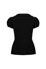 Winnie Embroidered Blouse by Hell Bunny