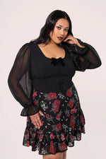 Nocturnal Top by Hell Bunny