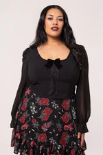 Nocturnal Top by Hell Bunny