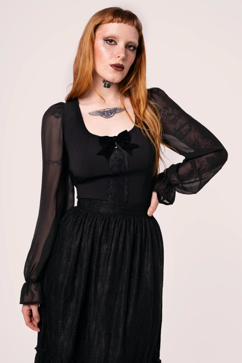 Nocturnal Top by Hell Bunny