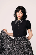 Mischief Blouse by Hell Bunny