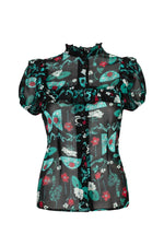 Medea Snake Top by Hell Bunny