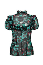 Medea Snake Top by Hell Bunny