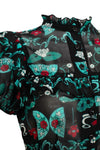 Medea Snake Top by Hell Bunny