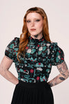 Medea Snake Top by Hell Bunny