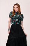 Medea Snake Top by Hell Bunny