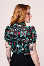Medea Snake Top by Hell Bunny