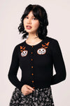 Hollow Cropped Cardigan by Hell Bunny