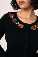 Woodland Chester Cardigan by Hell Bunny